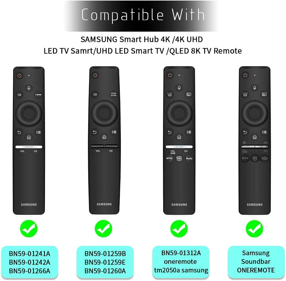 Samsung Smart TV Remote Case - BN59 Series, Silicone Holder with Thicken Layer, Shockproof, Blue