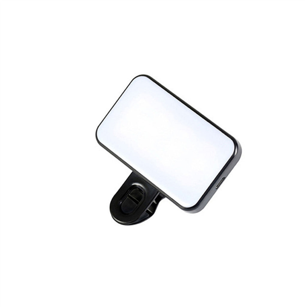 Selfie Light LED Ring Clip Camera Rechargeable Flash Light for Phone & Tablets