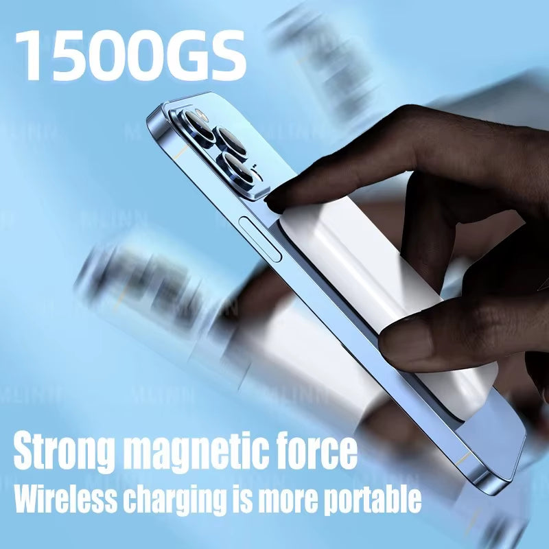 Magnetic Powerbank for Apple External Battery Portable Wireless Power Bank Charger for Magsafe Iphone Spare Battery