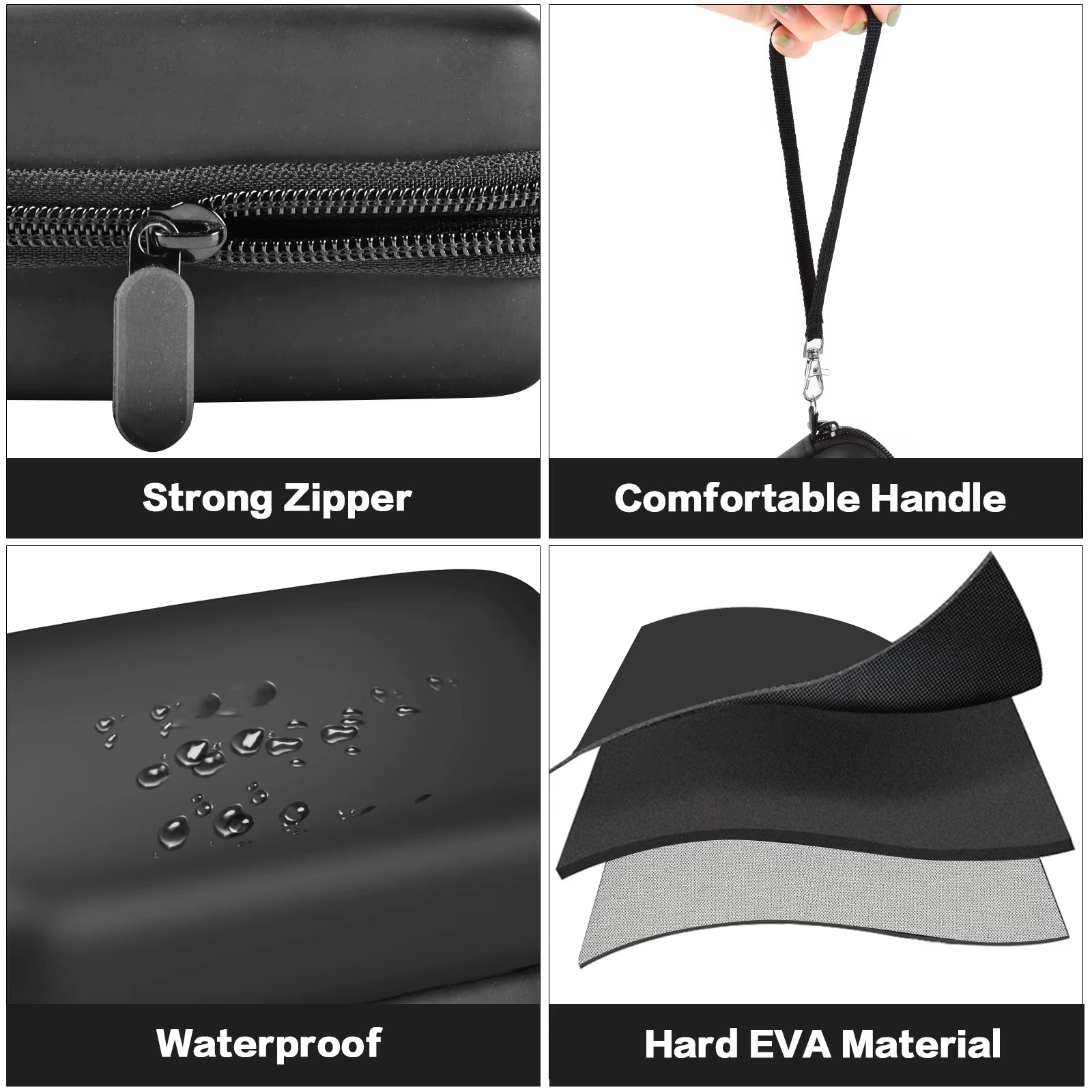 Vlogging Digital Camera Case Compatible with Sevenat/For Autpirlf/For Lecran/For Abergbest/For Aufoya/For Kodak Pixpro