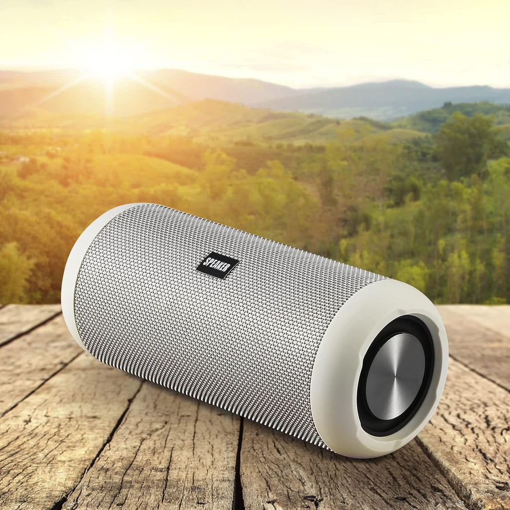 Bluetooth Speakers, 30W Portable Speaker Loud Stereo Sound, Rich Bass IP67 Waterproof, 30+ Hour Playtime, Built-In Mic, Wireless Speaker with TF, AUX, FM for Shower, Pool, Party, Travel, Outdoors