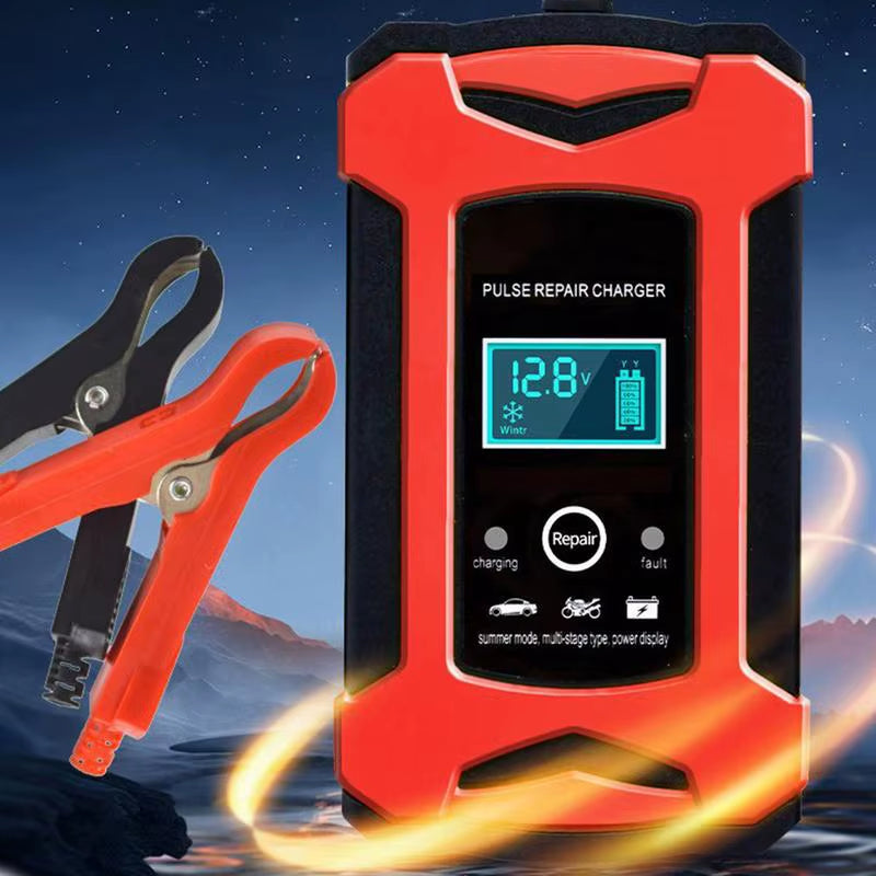 Battery Charger for Car Battery Charger Automatic Trickle Charger Safety Protection 12V Battery Maintainer Trickle Charger Auto