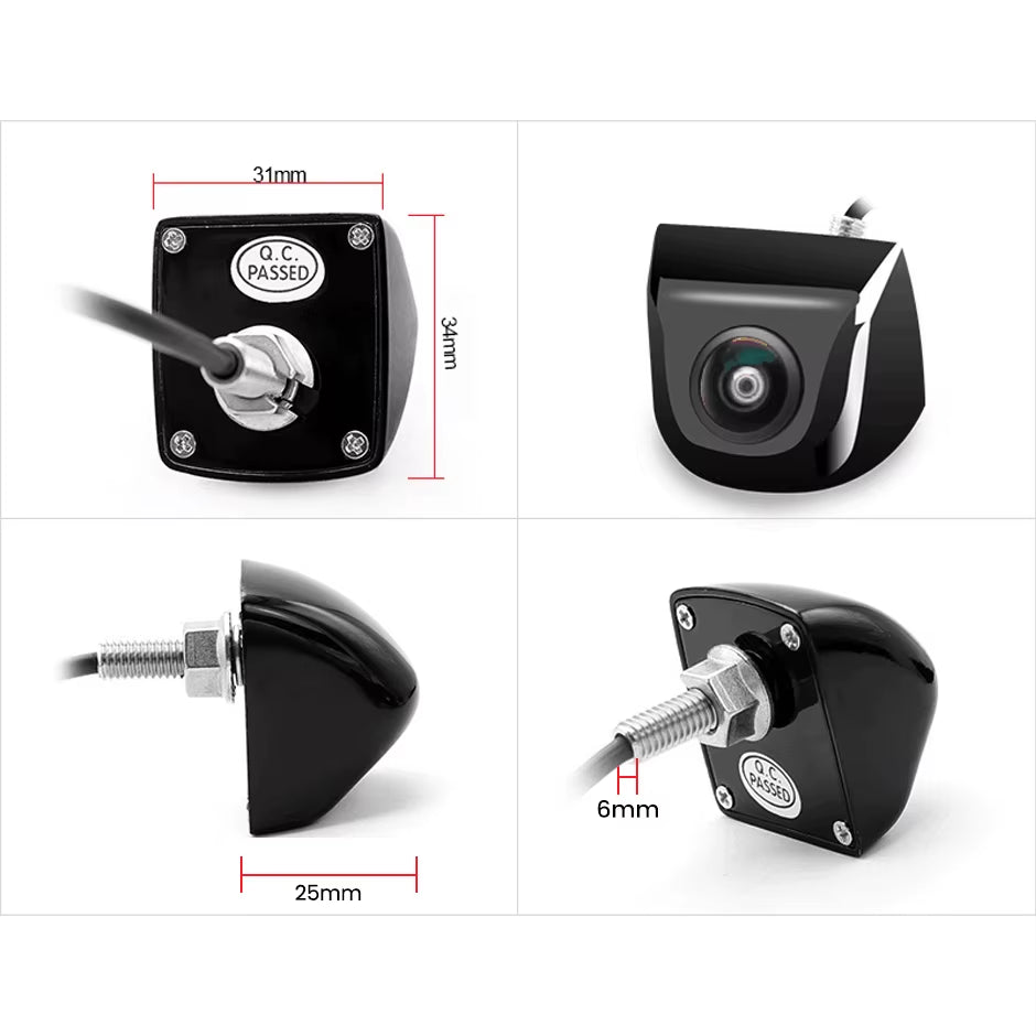 Vehicle Rear View Camera Metal Body Car Reverse Camera Auto Parking Backup Camera