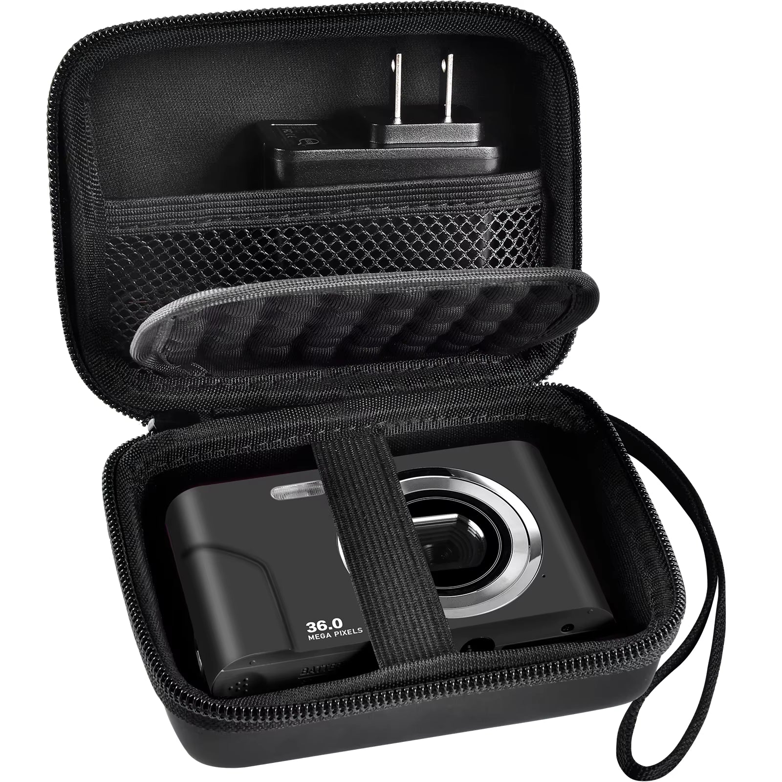 Vlogging Digital Camera Case Compatible with Sevenat/For Autpirlf/For Lecran/For Abergbest/For Aufoya/For Kodak Pixpro
