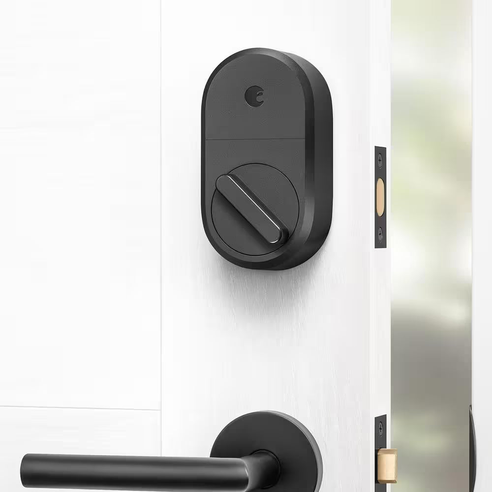 Bluetooth Smart Lock Dark Gray (Retrofits over Existing Deadbolt)