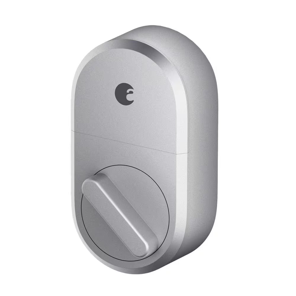 Bluetooth Smart Lock Silver (Retrofits over Existing Deadbolt)