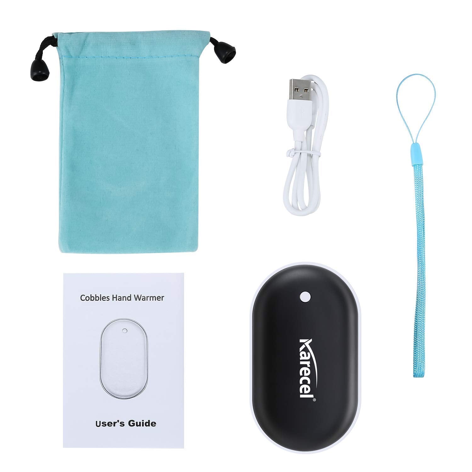 Rechargeable Hand Warmers Electric Hand Warmer 5200Mah Powerbank Reusable Handwarmers Portable USB Hand Warmer Heater Ba