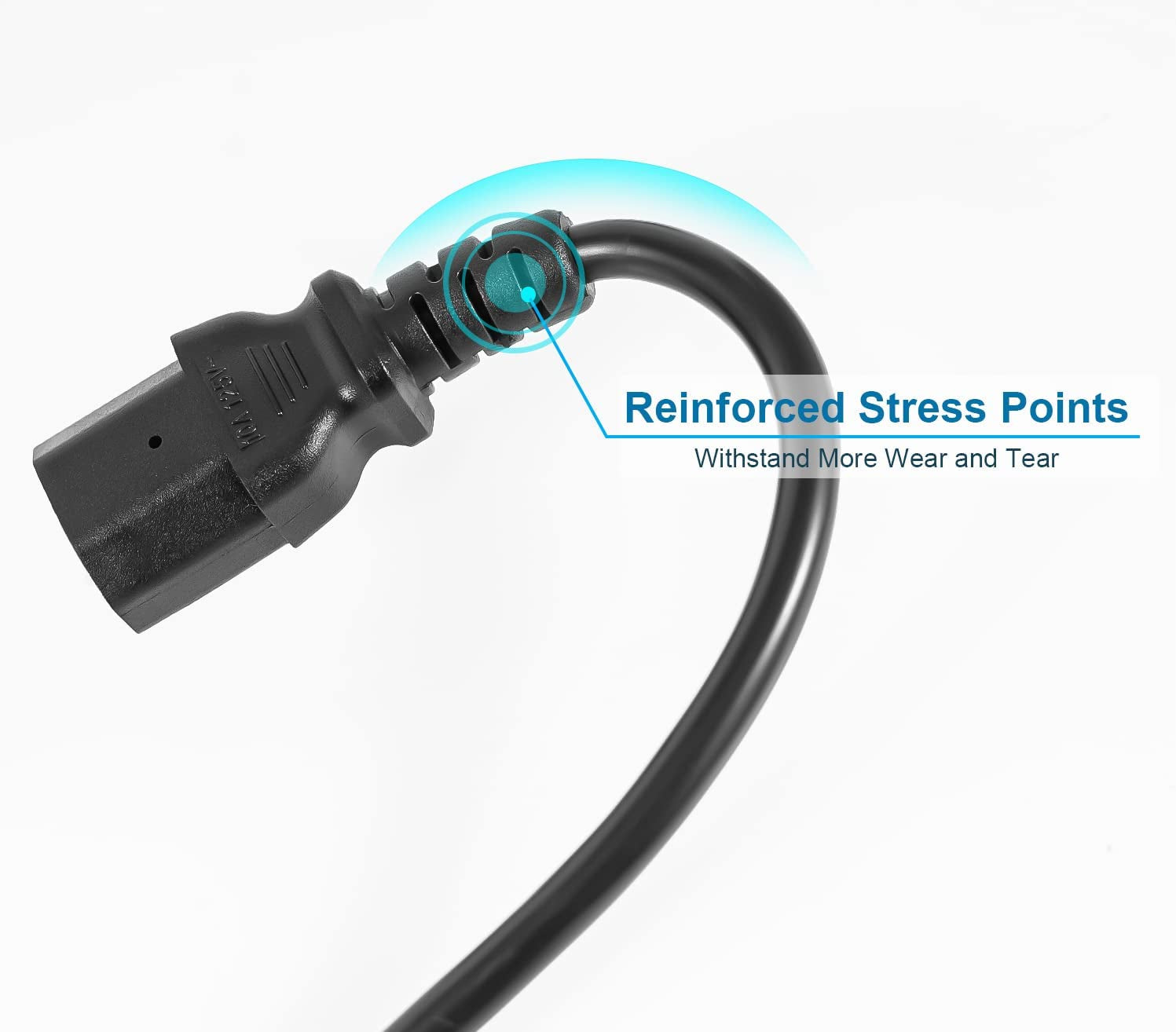 Power Cord Compatible with Instant Pot Electric Pressure Cooker, Power Quick Pot, Rice Cooker, Soy Milk Maker, Microwaves More and Kitchen Appliances 3 Prong Replacement Power Cable UL Listed