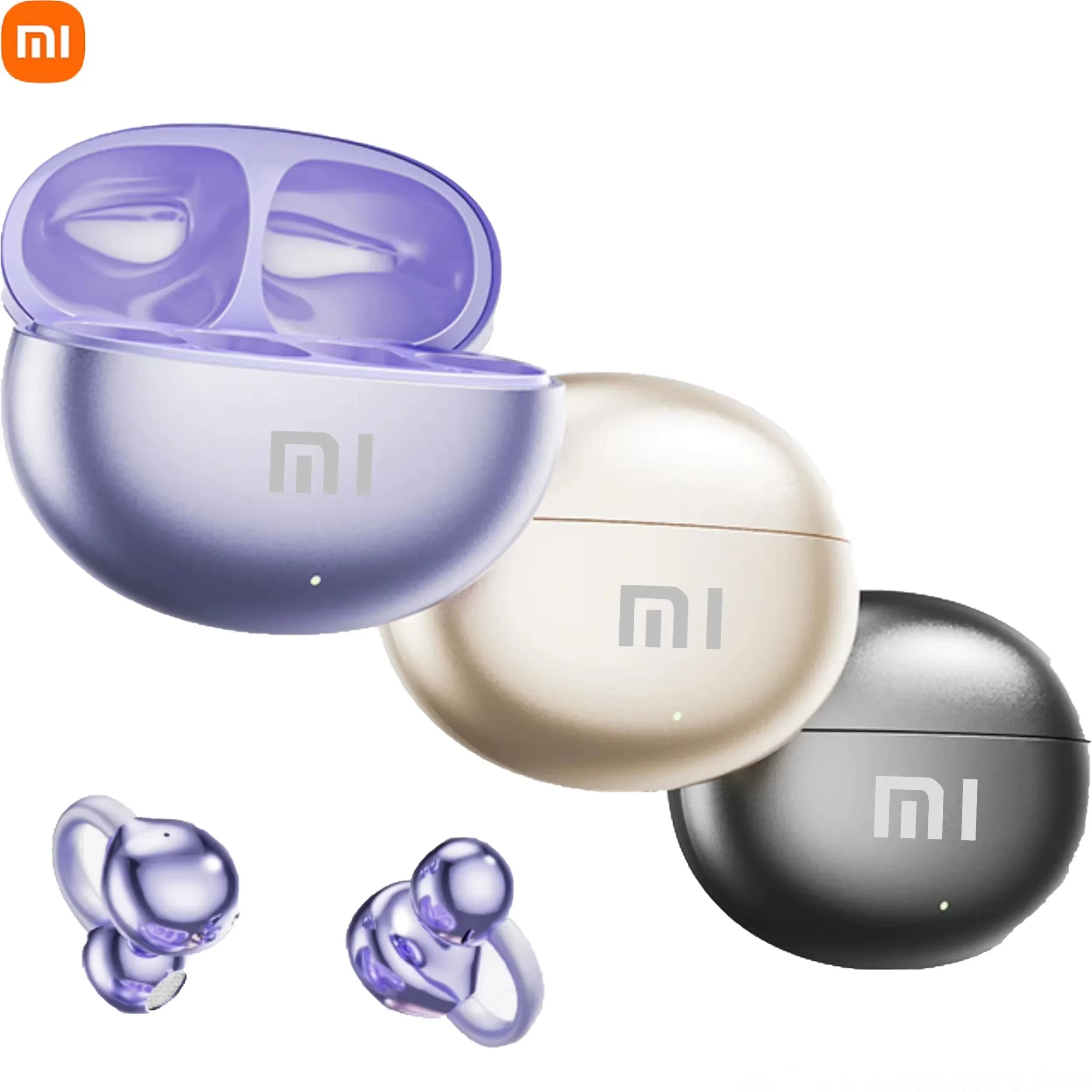 XIAOMI M91 Earbud Wireless Earphones Open Ear Clip Sport Bluetooth 5.4 Earphones ENC Noise Cancelling Earphones with Microphone