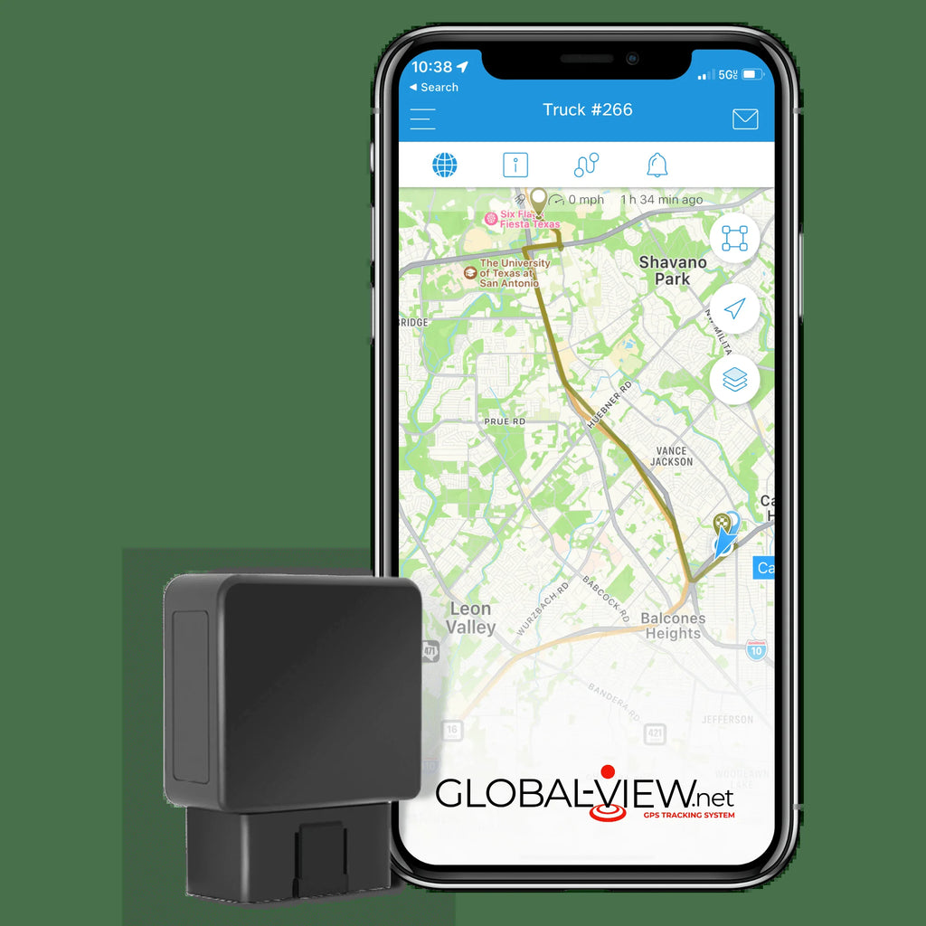 Global-View - OBD Car/Vehicle GPS Tracker & System Easy Install - the Jet