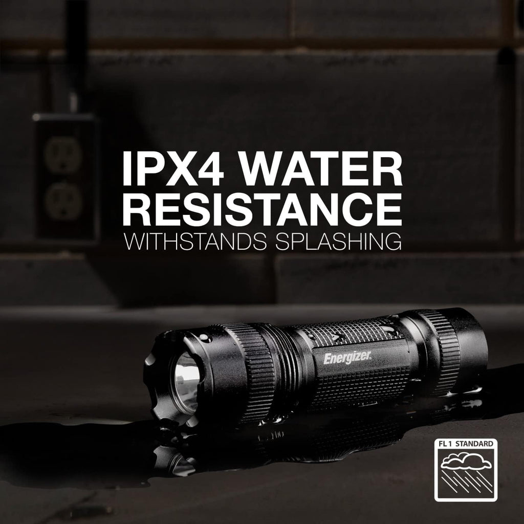 LED Flashlights TAC-300 Pro, IPX4 Water Resistant Flash Light, Ultra Bright And
