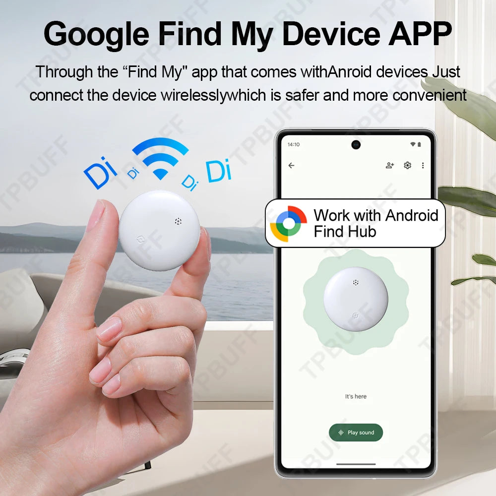 Mini Tag Gps Tracker Android Google Find My Gps Locator Air Tag Car Gps Tracking Device Gps Tracker Bicycle Electronics Security