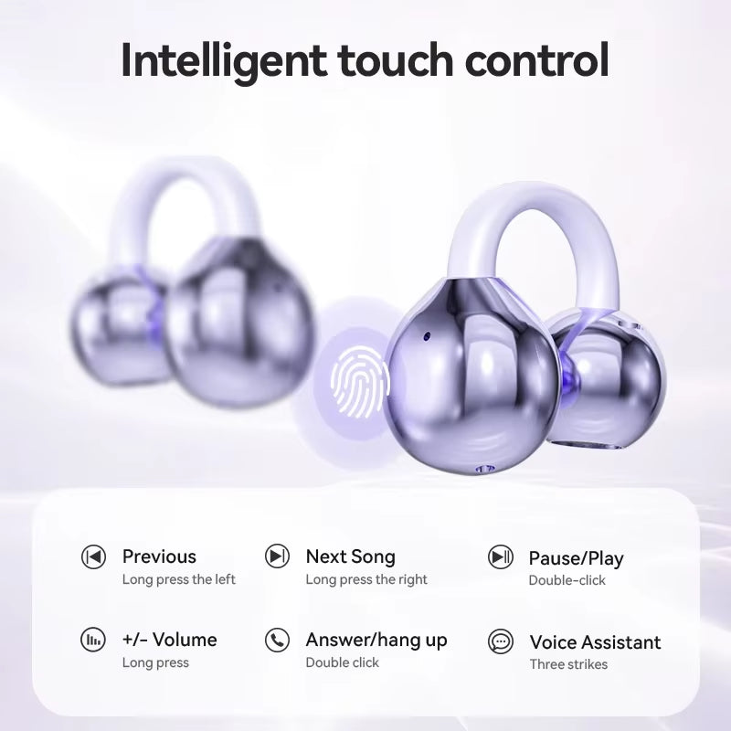 XIAOMI M91 Earbud Wireless Earphones Open Ear Clip Sport Bluetooth 5.4 Earphones ENC Noise Cancelling Earphones with Microphone