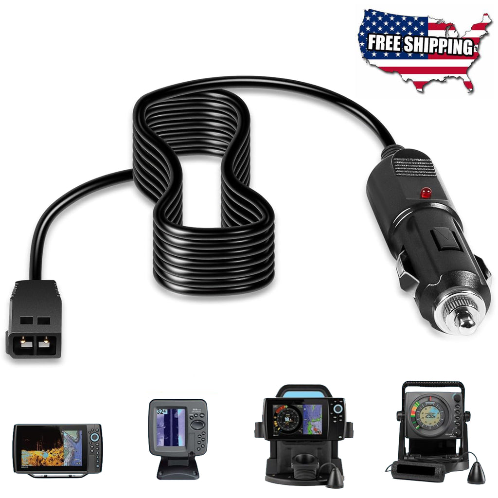 720105-1 12V DC Power Cord 8Ft for Humminbird All Helix and ICE Helix Product