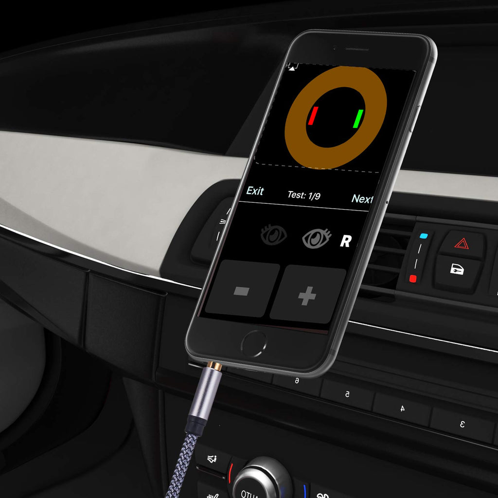 3.5Mm Nylon Braided Aux Cable 15Ft, Audio Auxiliary Input Adapter Male to Male Cord for Headphones, Car, Home Stereos, Speaker, Iphone, Ipad, Ipod & More(15Ft/5M, Silver)