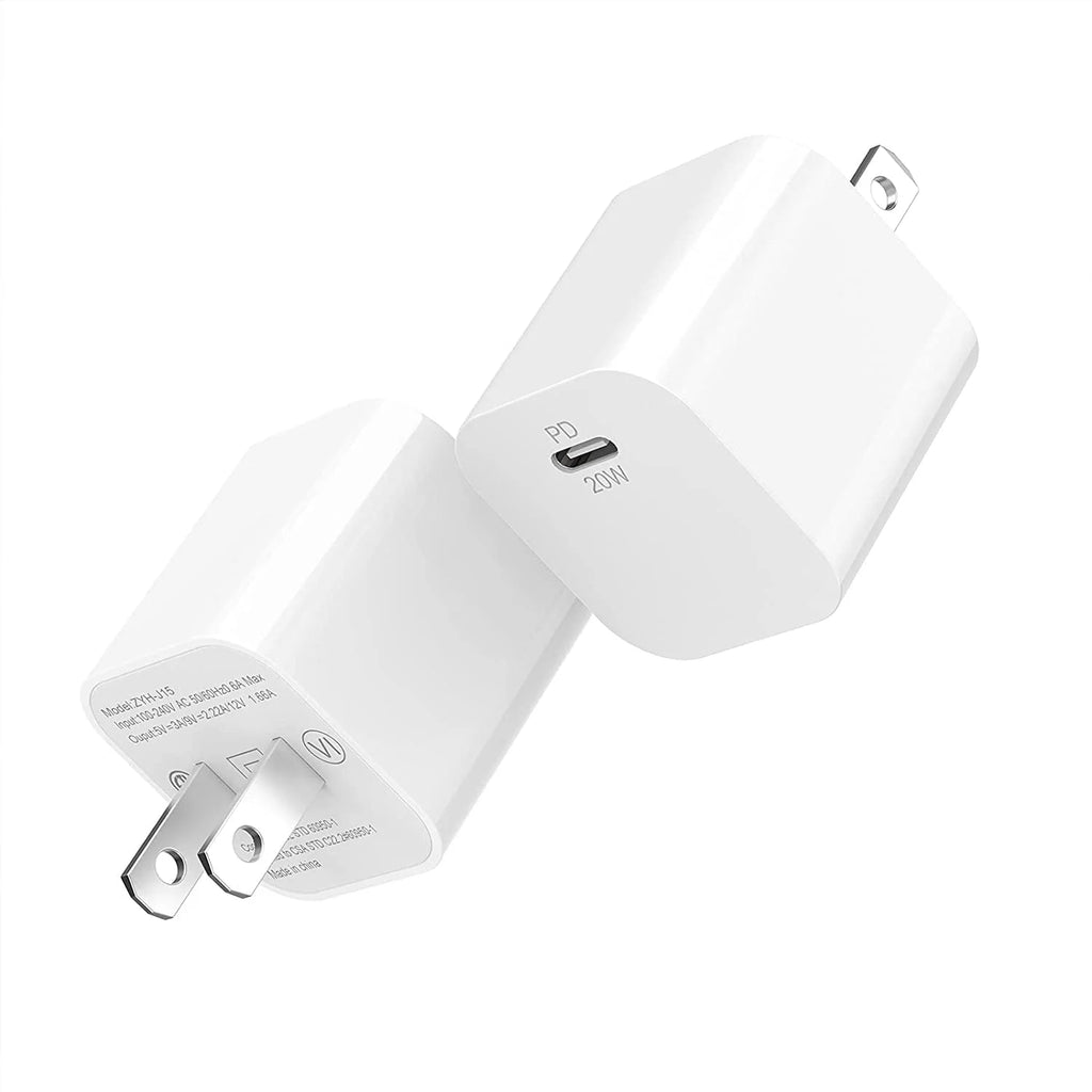 2Pack 20W USB C Wall Charging,Fast Charger,C Charger,Usb C Charger Compatible with Iphone Charger Compatible with Samsung