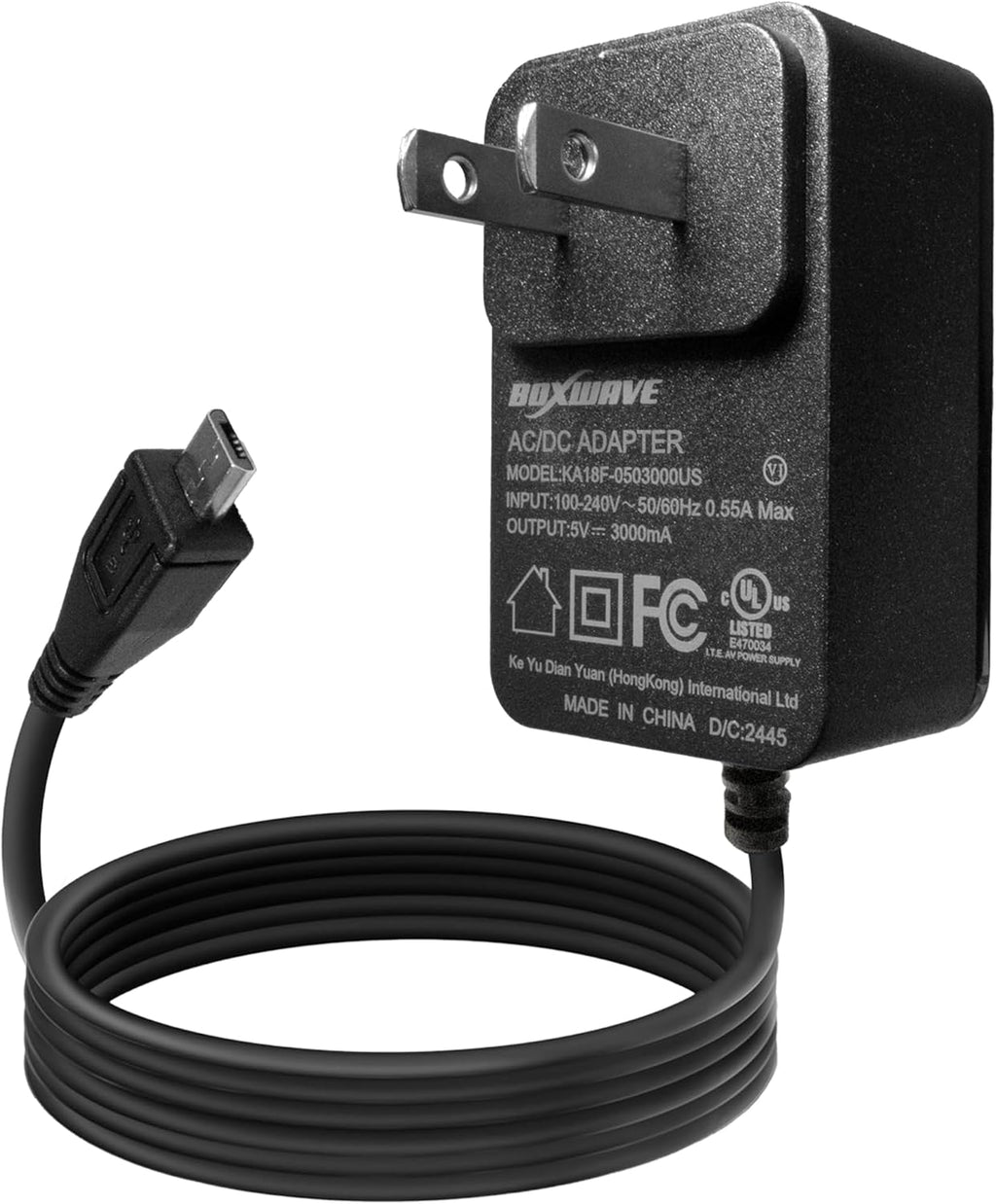 Charger Compatible with Amazon Kindle Paperwhite (3Rd Gen 2015) - Wall Charger Direct (15W), Rapid Charge Your Device with Built-In 3Ft Cable