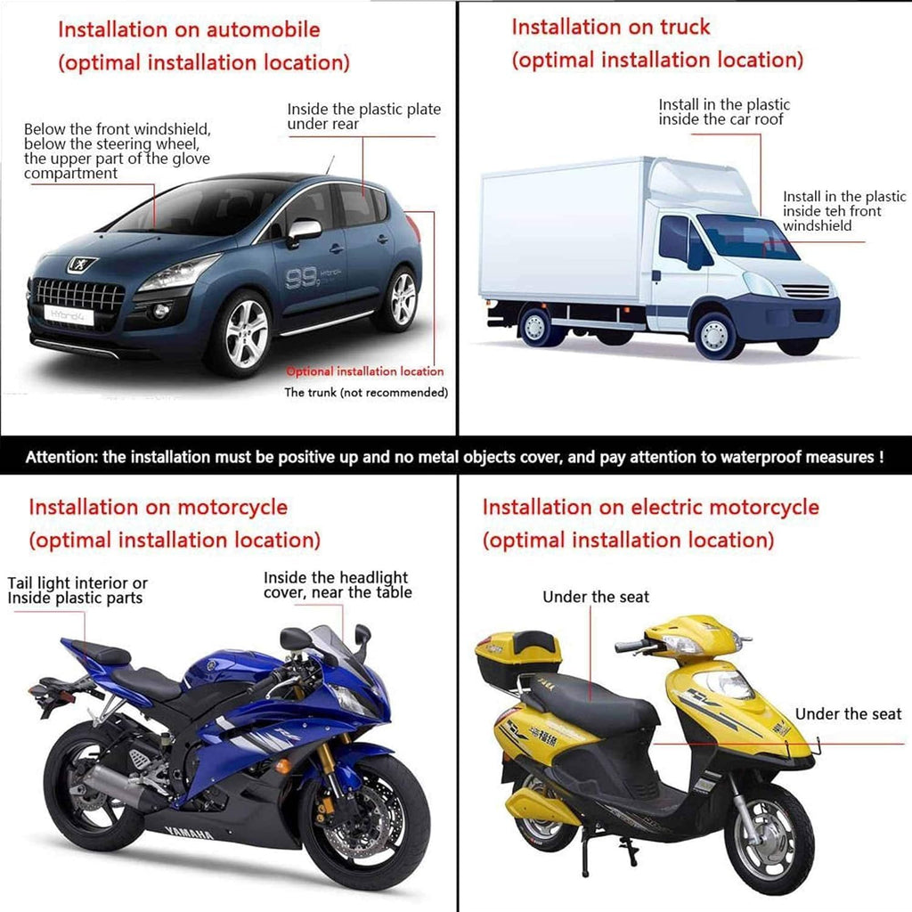 Vehicle Car GPS Tracker TK103A, GSM Alarm SD Card Slot Anti-Theft Realtime Spy for GSM GPRS GPS System Tracking Device