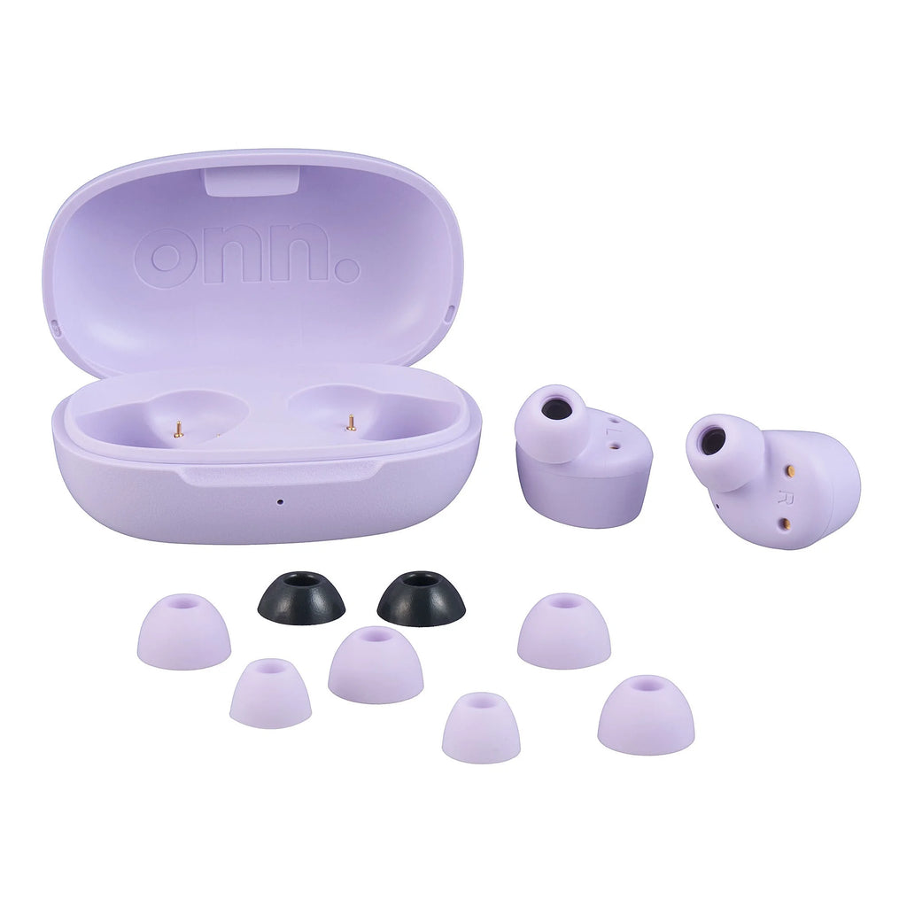 Bluetooth Wireless Earphones W/Charging Case and Touch Controls, Lilac