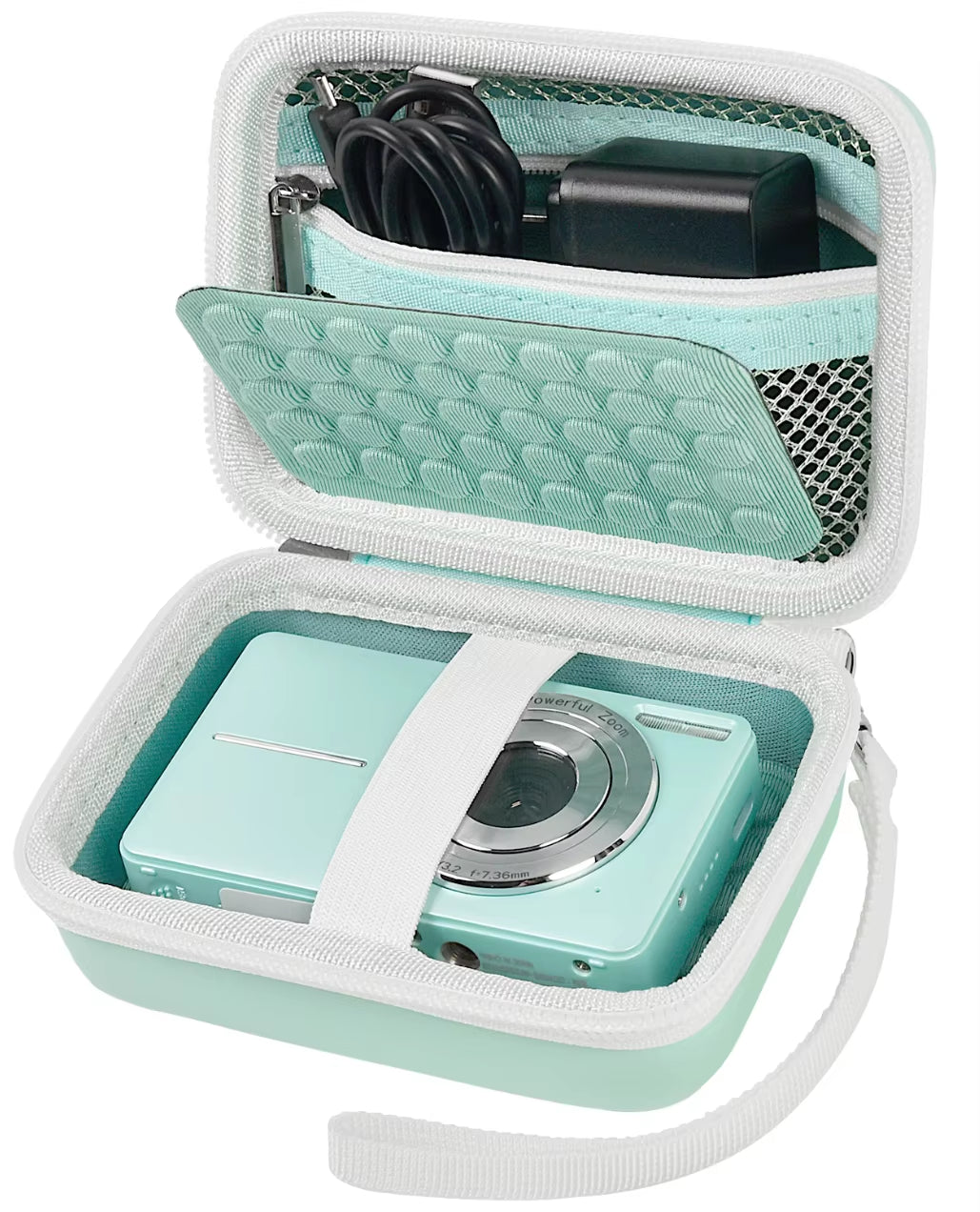 Vlogging Digital Camera Case Compatible with Sevenat/For Autpirlf/For Lecran/For Abergbest/For Aufoya/For Kodak Pixpro